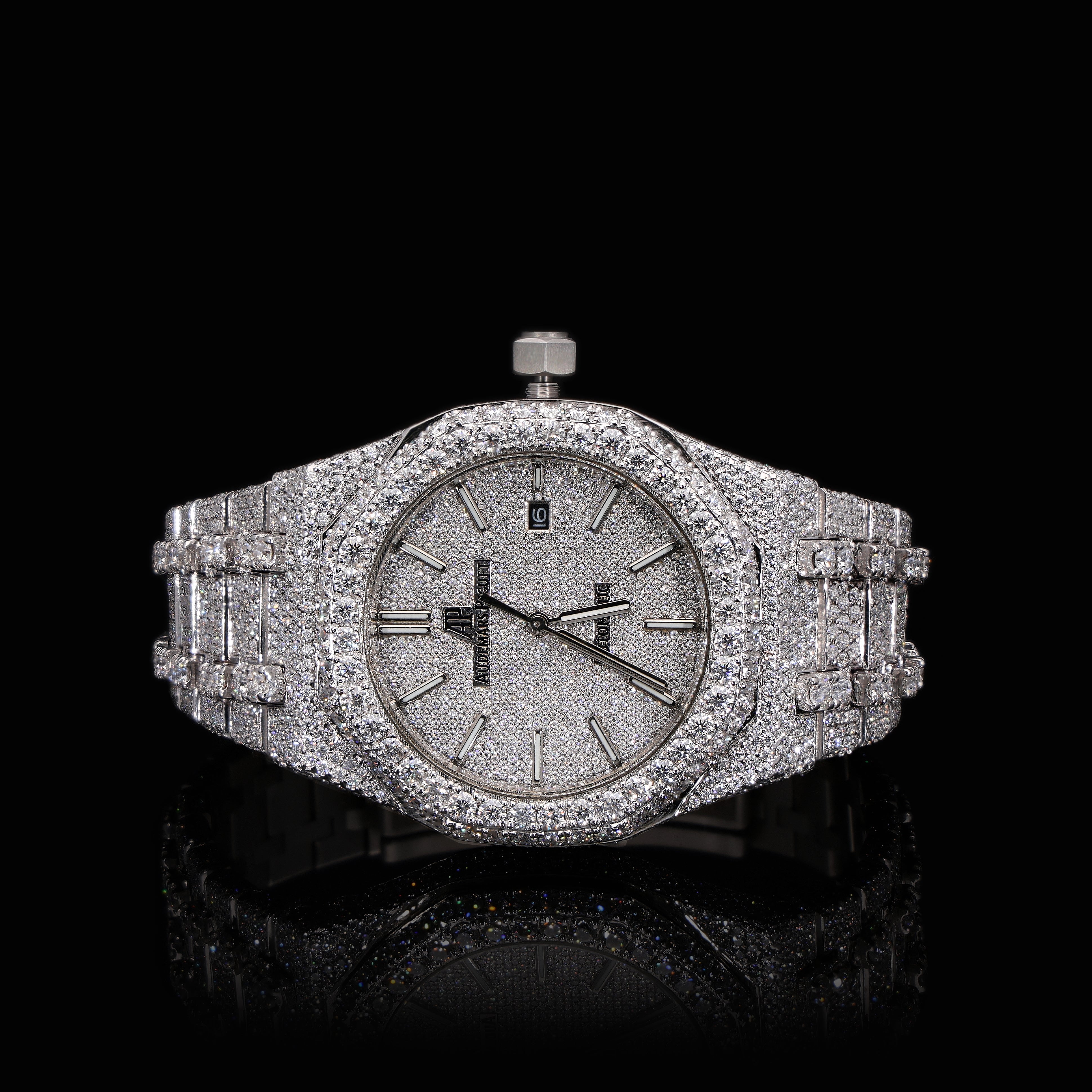 Moissanite Audemars Piguet watch classic